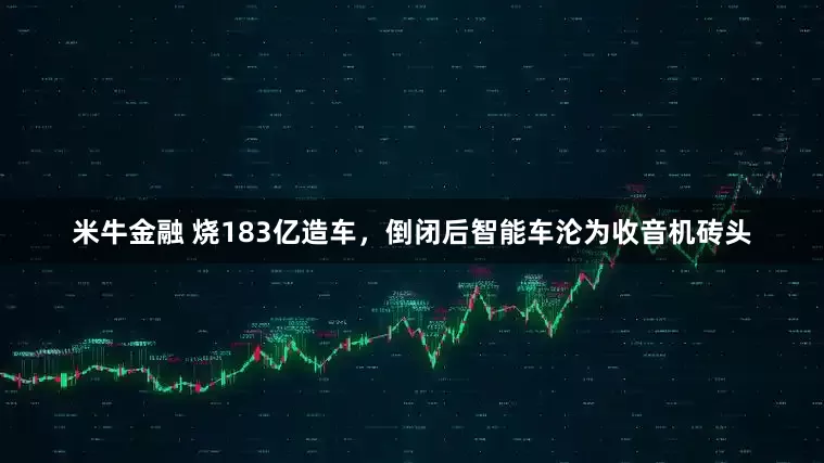 米牛金融 烧183亿造车，倒闭后智能车沦为收音机砖头